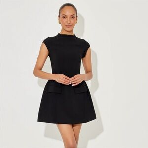 Elegant Black Women's Dress